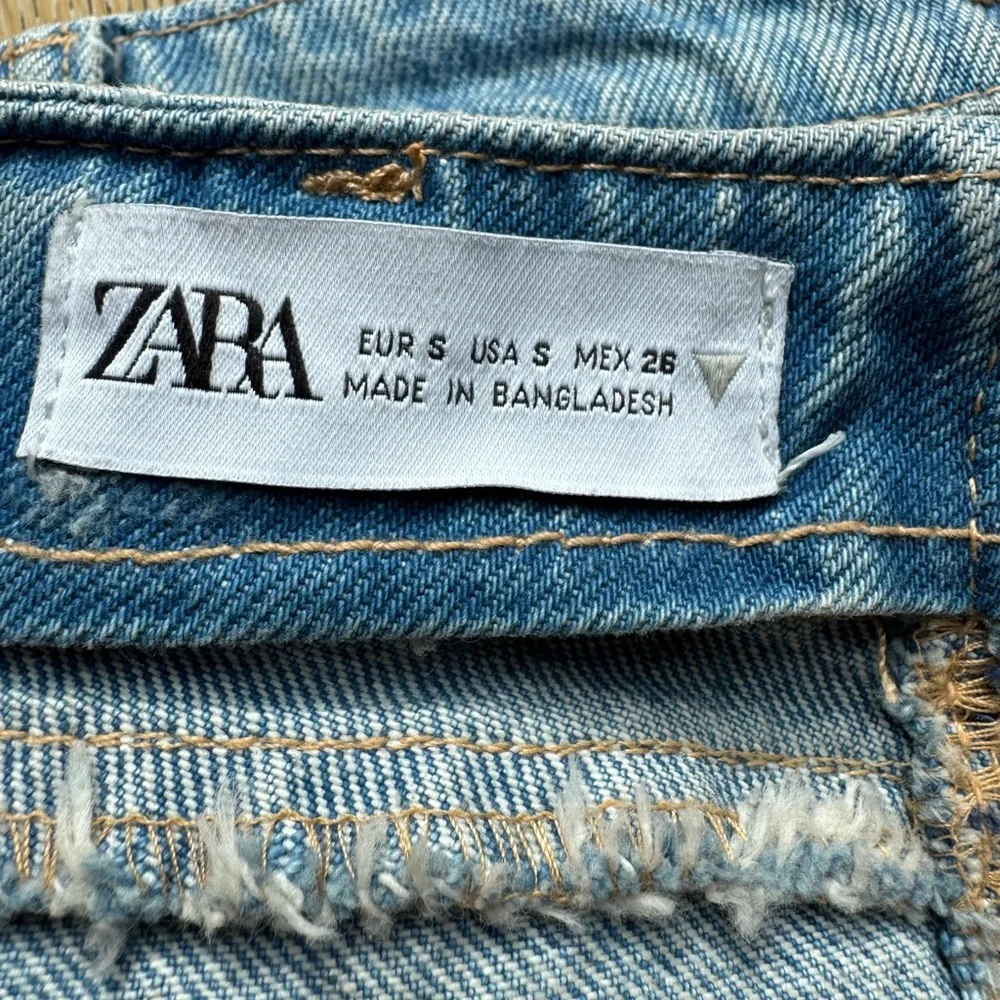 Zara Denim Crop Tube Top 💙 - Picture 3 of 4